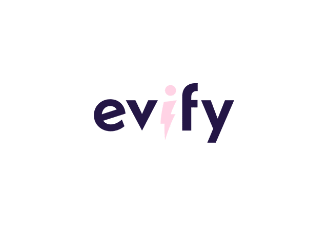 Company logo for evify